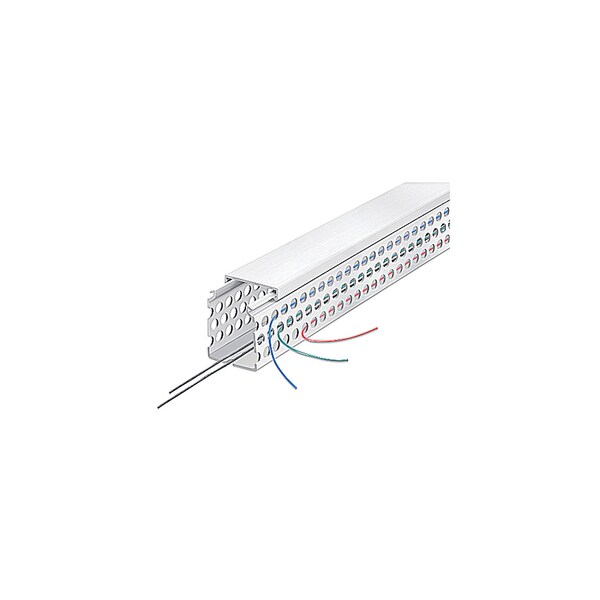Thomas & Betts 1X3 ROUND HOLE GRAY DUCT, , TY1X3RPG6